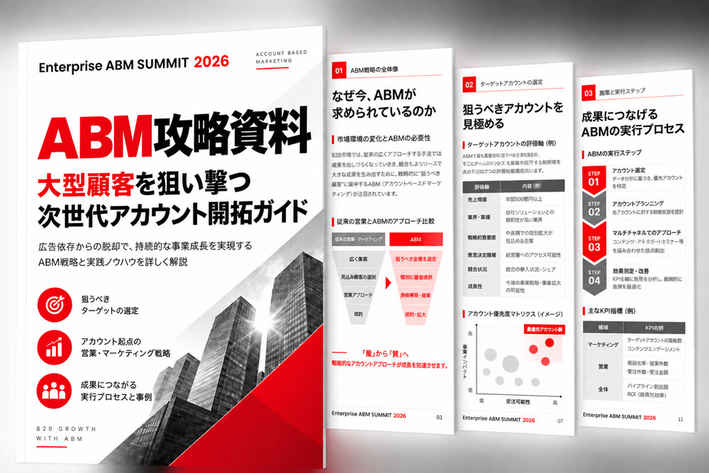 ABM攻略資料（事前登録特典）イメージ